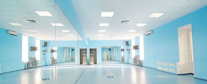 Lo Specchio nella sala di Danza